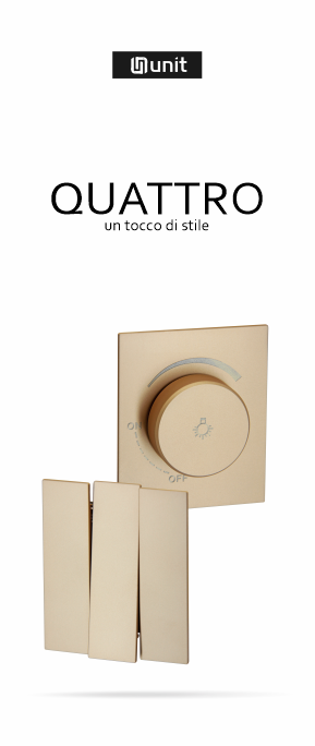 Новинка:Электроустановочные изделия серии QUATRO