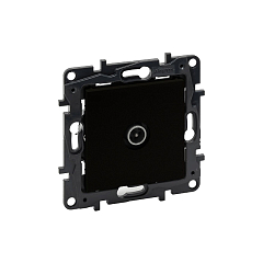 NILOE Розетка TV "звезда", цвет Чёрный Legrand E-PRO