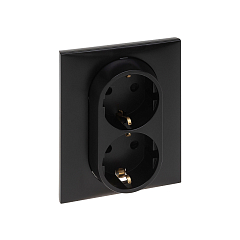 Роз. 2-ная с/у 16А с з/ш NLST чёрный 863522 Legrand (5)