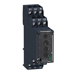 1-фазное реле контроля тока, 4мА…1 A, 2 CO, 24…240 V AC/DC RM22JA31MR