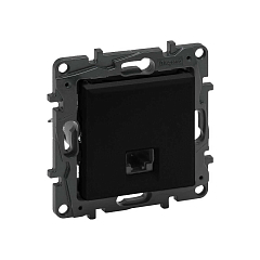 Комп. роз. RJ45 5Е механизм б/рамки NLST чёрный 863559 Legrand (10)