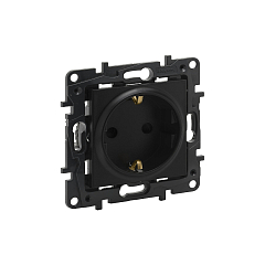 Роз. б/рамки 16А механизм NLST чёрный 863521 Legrand (10)