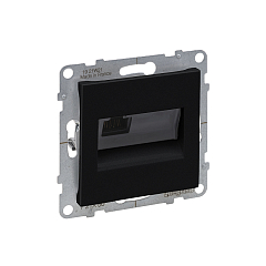 Комп. роз. RJ45 5Е механизм б/рамки SUNO антрацит 721450 Legrand (10)