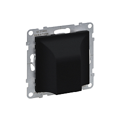 SUNO Вывод кабеля с лицевой панелью. Без клемм. Цвет "Антрацит" Legrand E-PRO