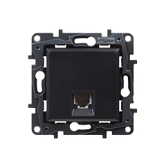 Телефонная роз. RJ11 механизм б/рамки NLST чёрный 863555 Legrand (5)