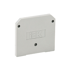 Заглушка для ЗНИ-35мм ² серый IEK*** (500)