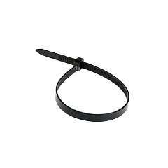   Хомут 7,6х300 черный UNIT (100/30)
