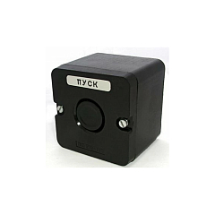 Кнопка ПКЕ 222-1 (кнопка черная)