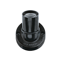 Патрон электрический Navigator 71 607 NLH-BL-W1-E27 карб. настен наклон, Е27