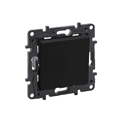Выкл. 1-кл. 10А б/рамки, авт.клеммы, NLST чёрный 863501 Legrand (10)
