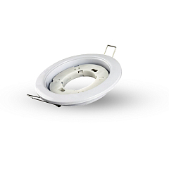 LED СПОТ HOOP(GX53) (White) встраиваемый d107x20 IP20 MEGALIGHT (100) (лампы приобретаются отдельно