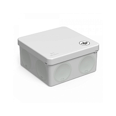 60-0300-У Коробка уравнивания потенциалов 100х100х50 HF Прямой монтаж двухкомпонентная 66 Промрукав