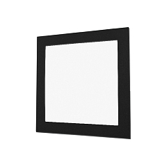 LED СПОТ KVADRO/R PRO ЧЕРНЫЙ встр 18W 1800Lm 220x220x20 6500K IP20 MEGALIGHT (30)